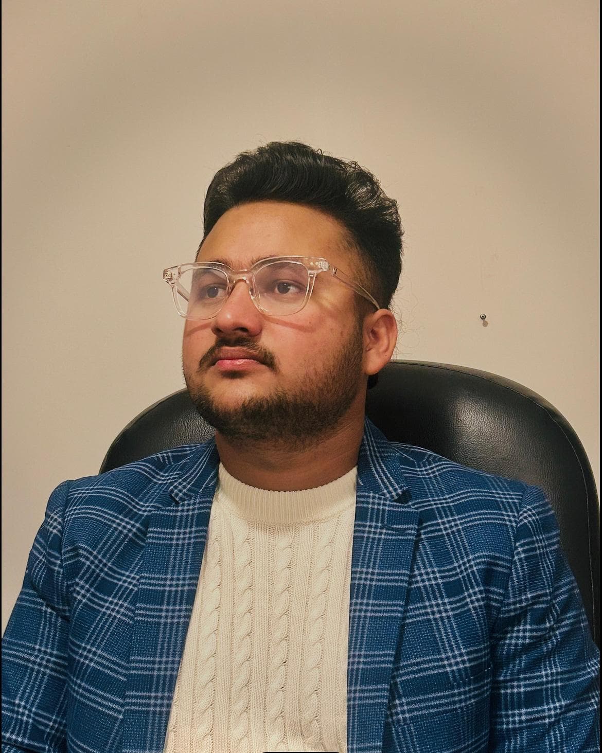 Kritesh Kharel in a professional setting